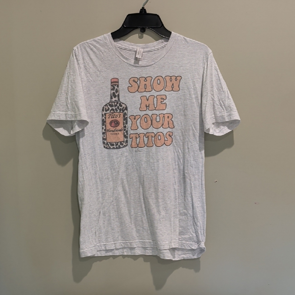 Bella Canvas White Graphic Tee